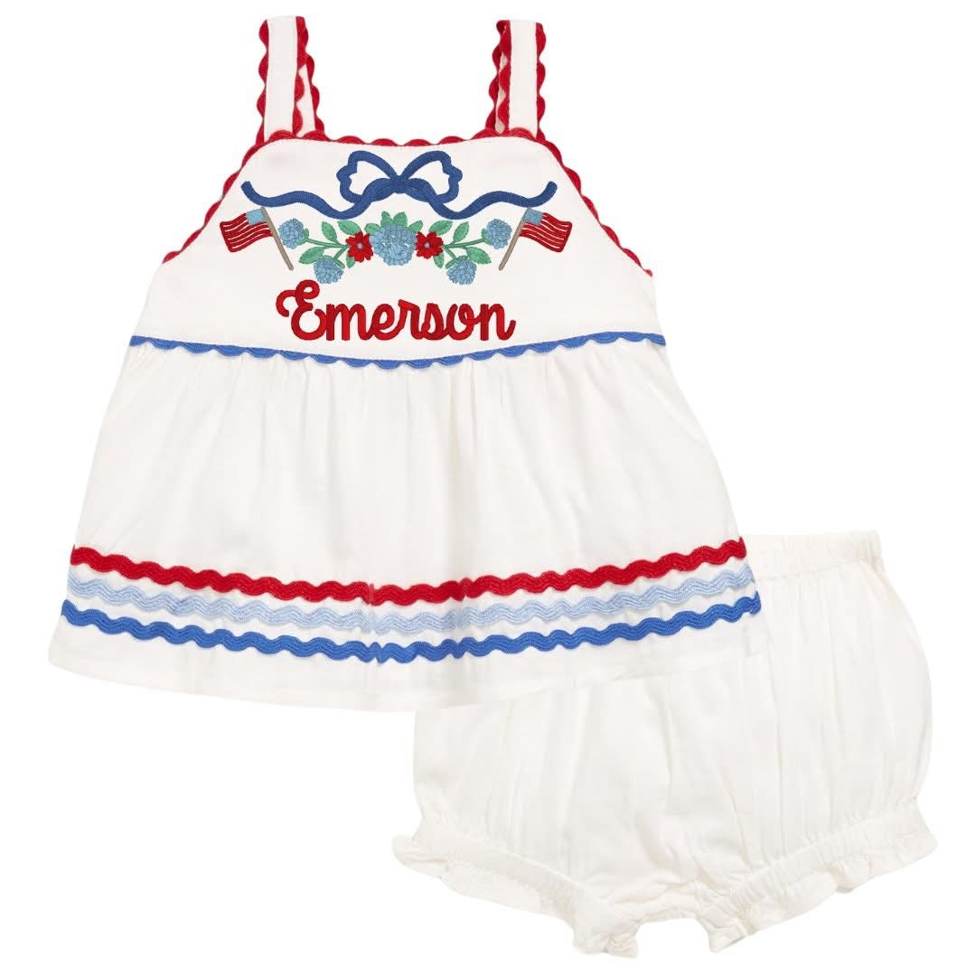 Patriotic Bloomer Set