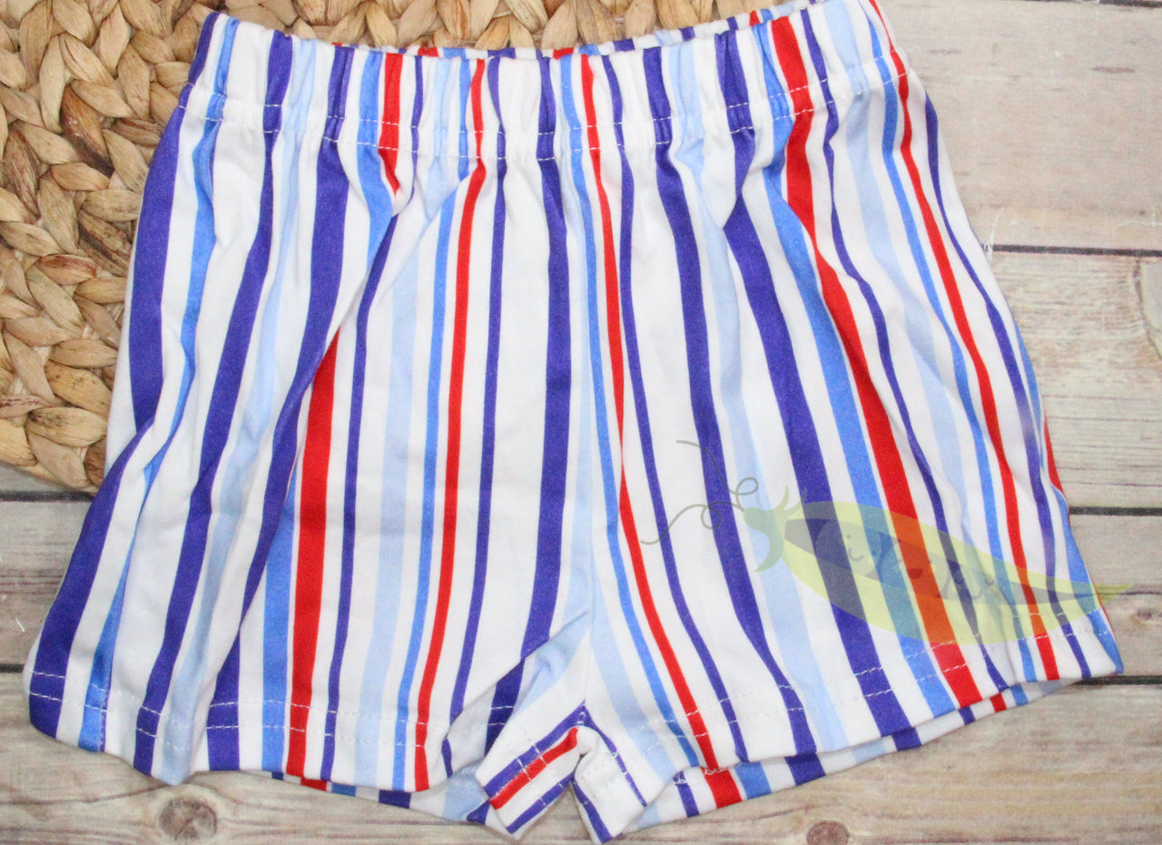 Red White and Blue Shorts