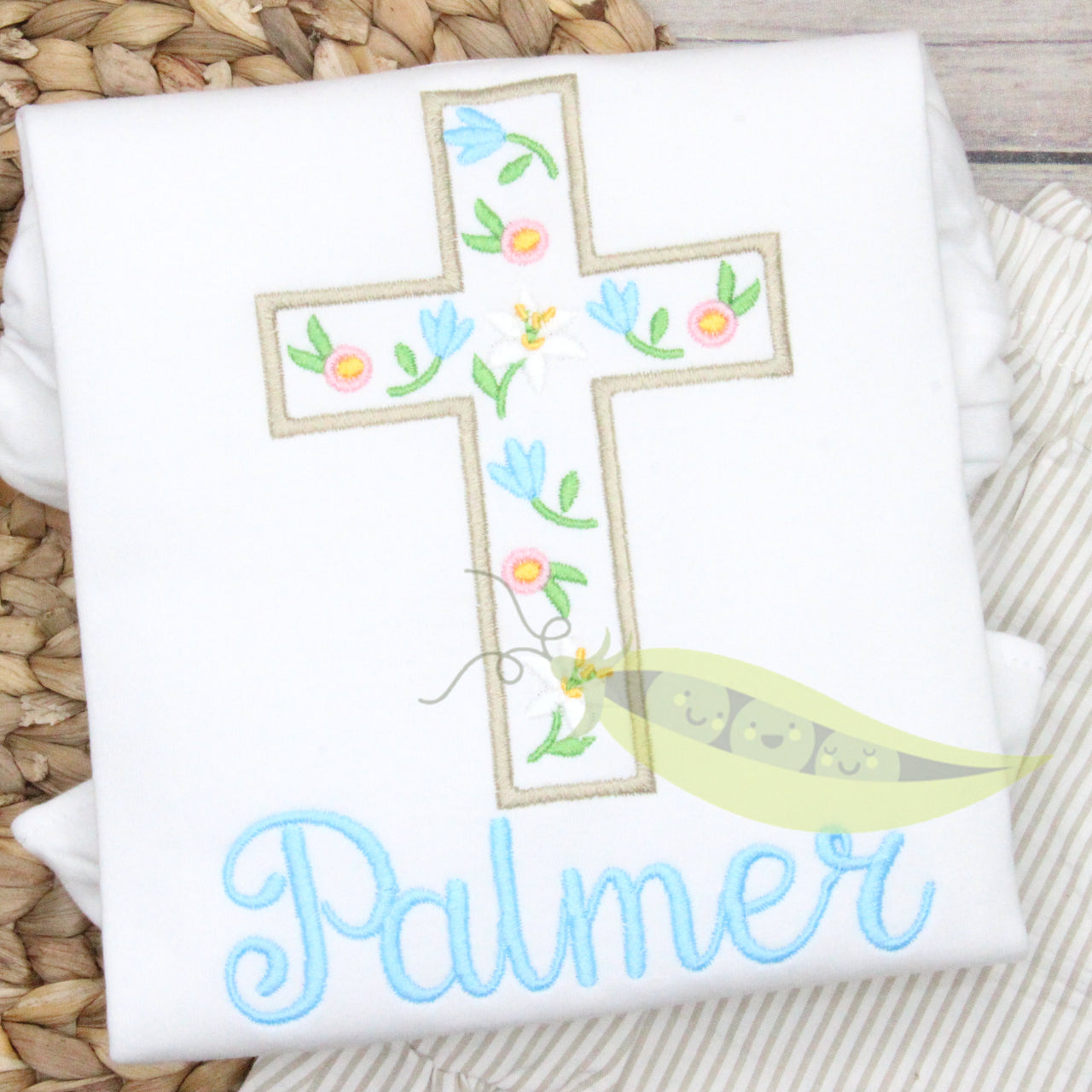Floral Easter Cross