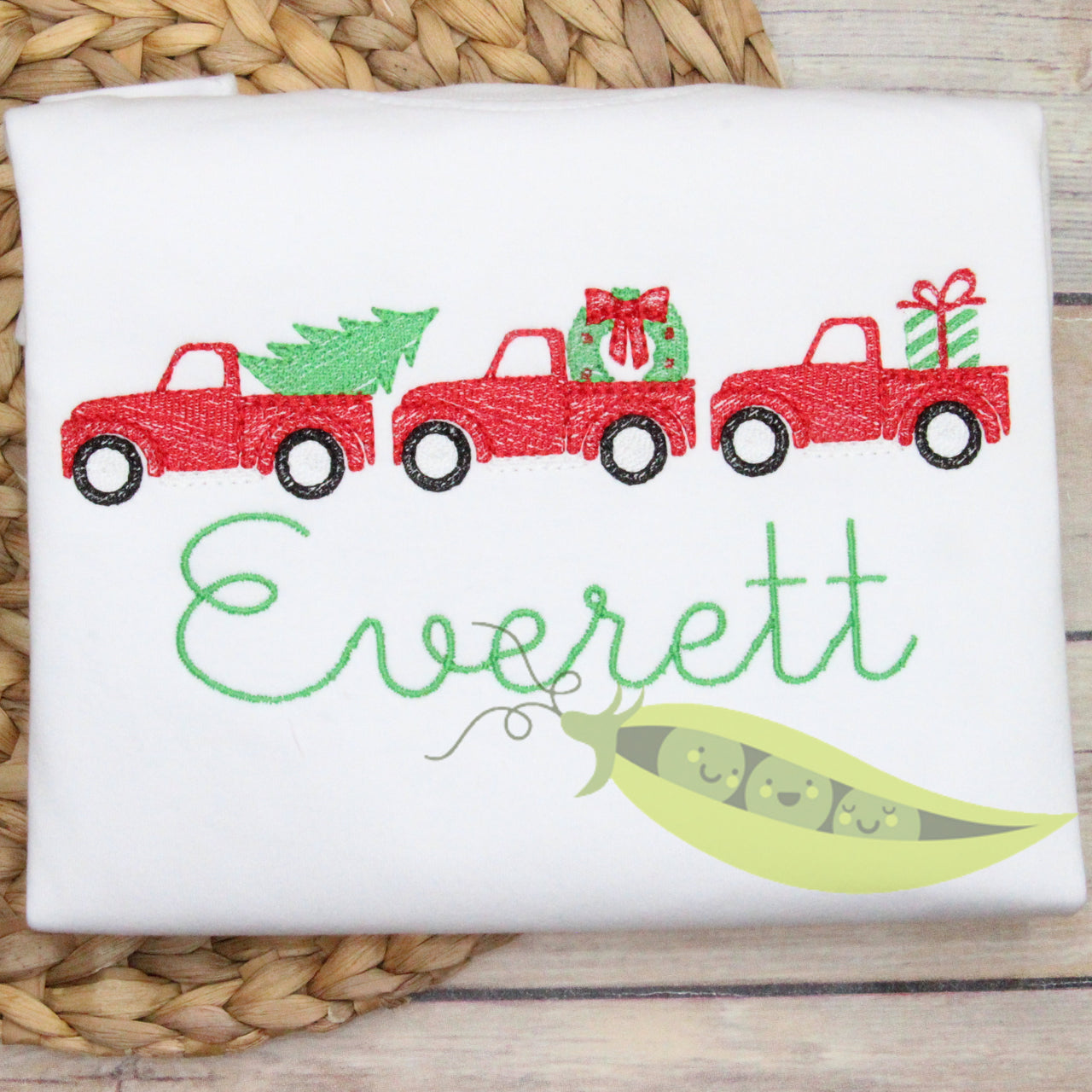 Red Christmas Trucks