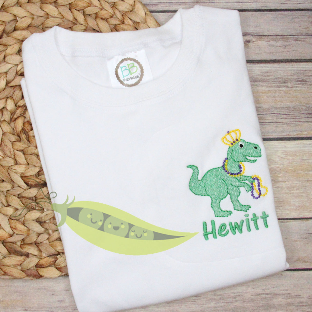 Mardi Gras Pocket Dinosaur