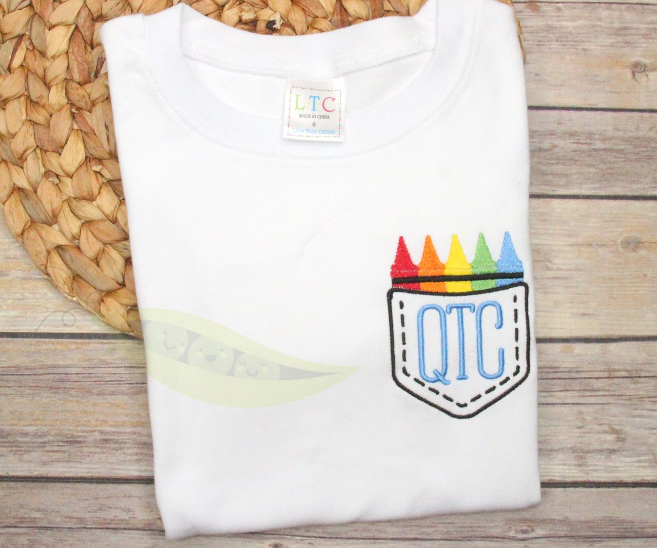 Crayon Pocket Mini Monogram