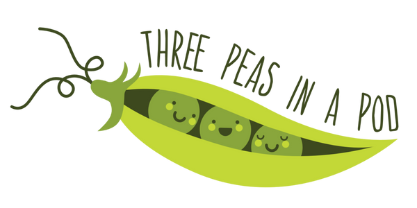 Three Peas In A Pod Nola logo