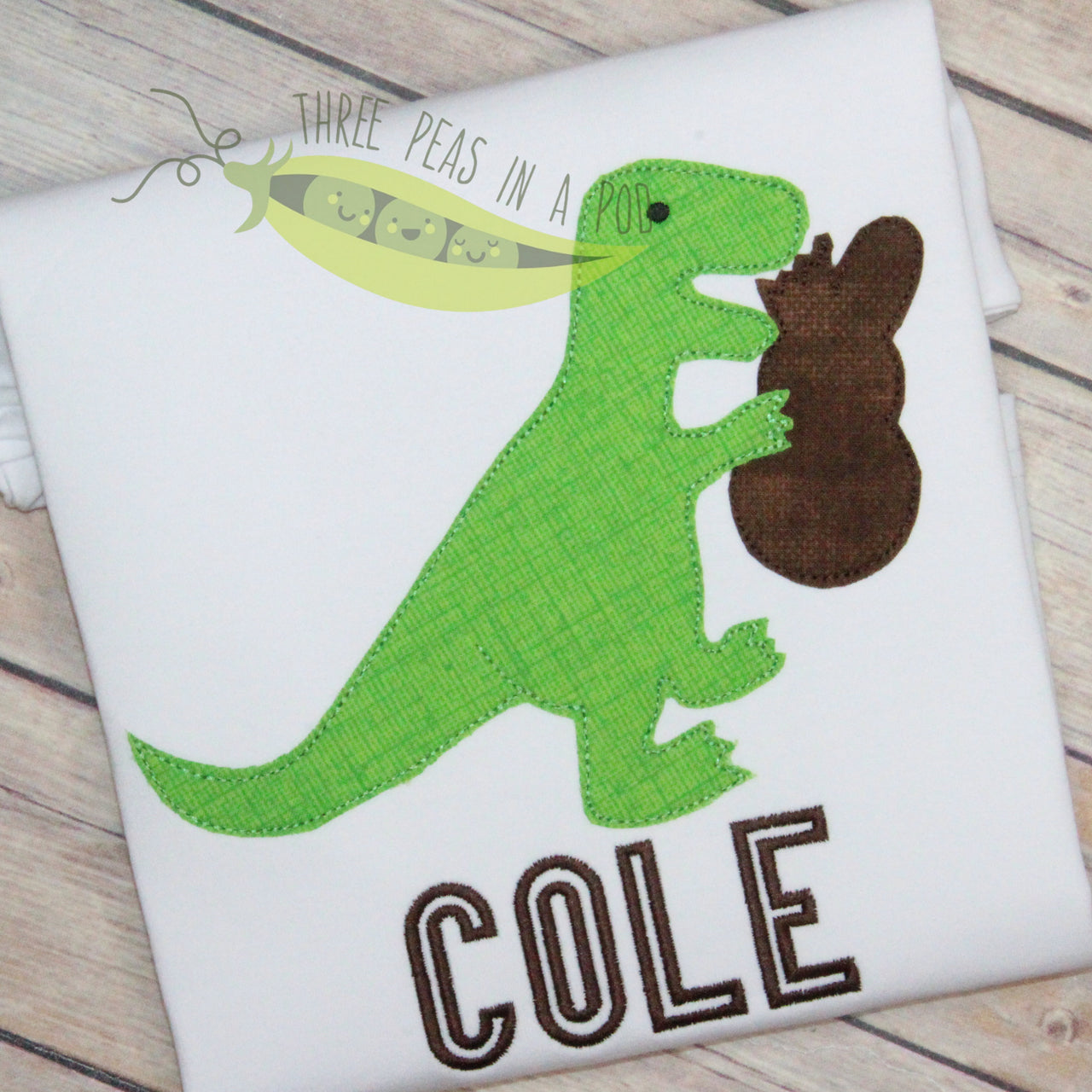 Dinosaur and Chocolate Bunny