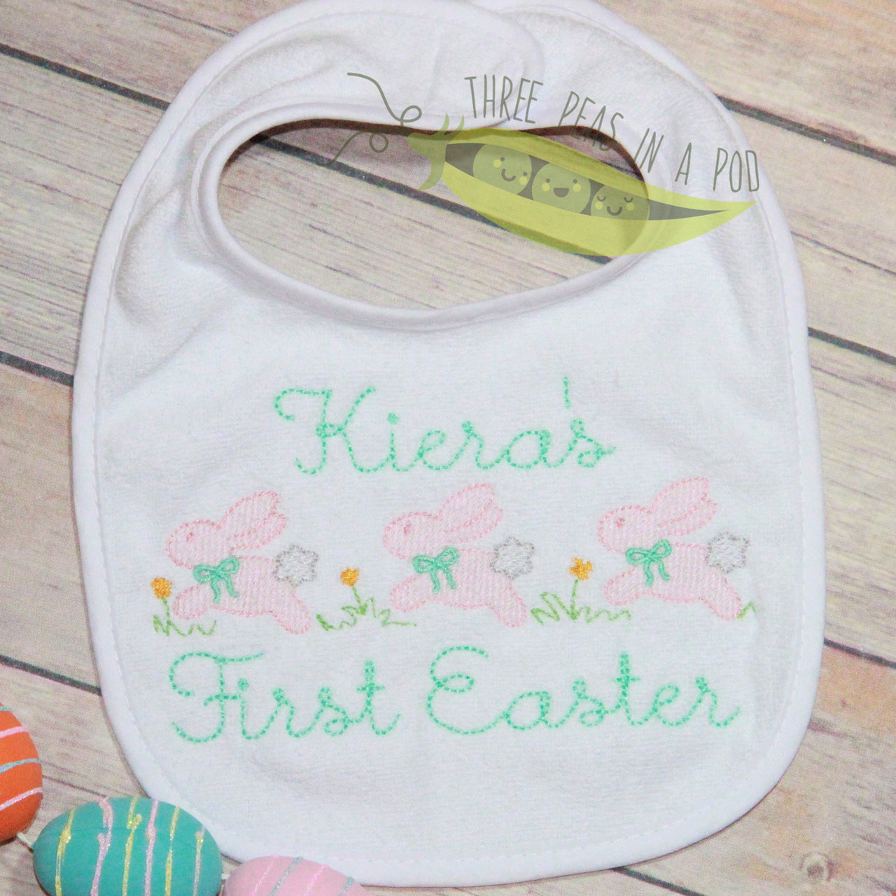 First Easter Running Bunnies