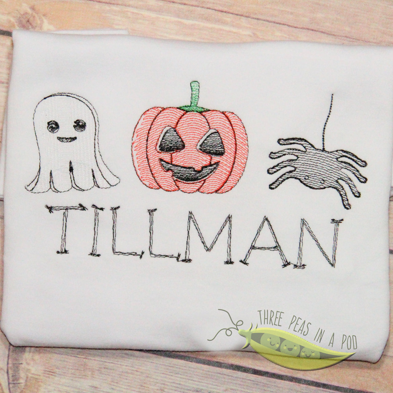 Halloween Trio Embroidery Design