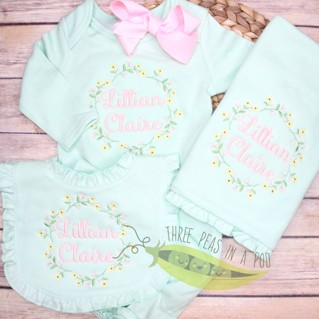 Mint Newborn Gift Set