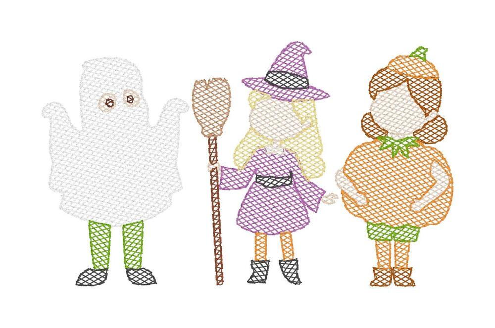 Girl Halloween Characters