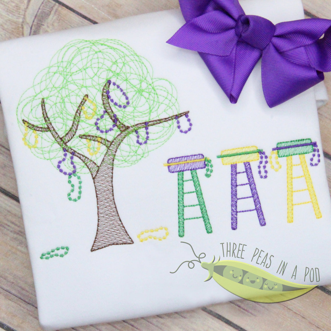 Mardi Gras Parade Ladders