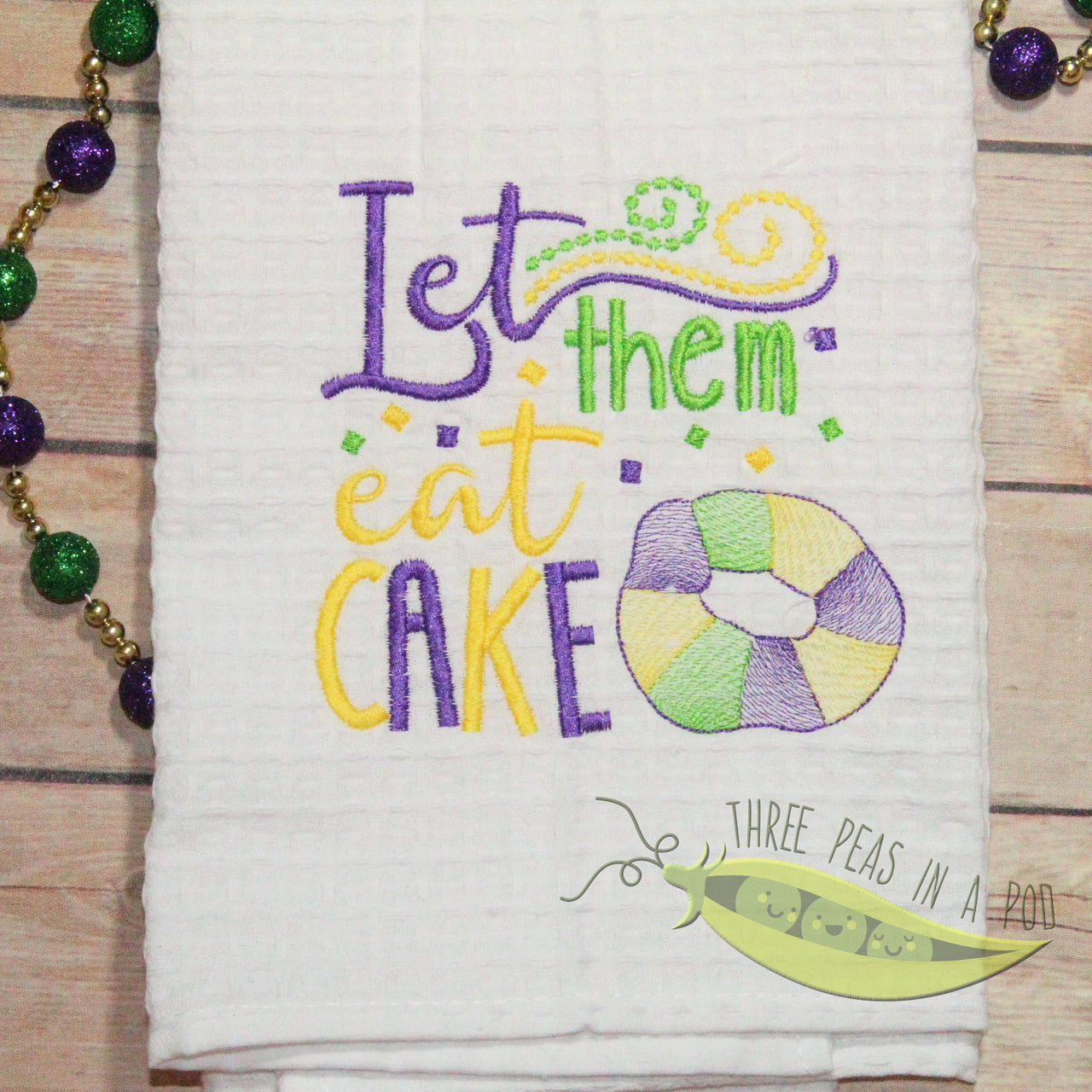 Mardi Gras "Let them eat cake"