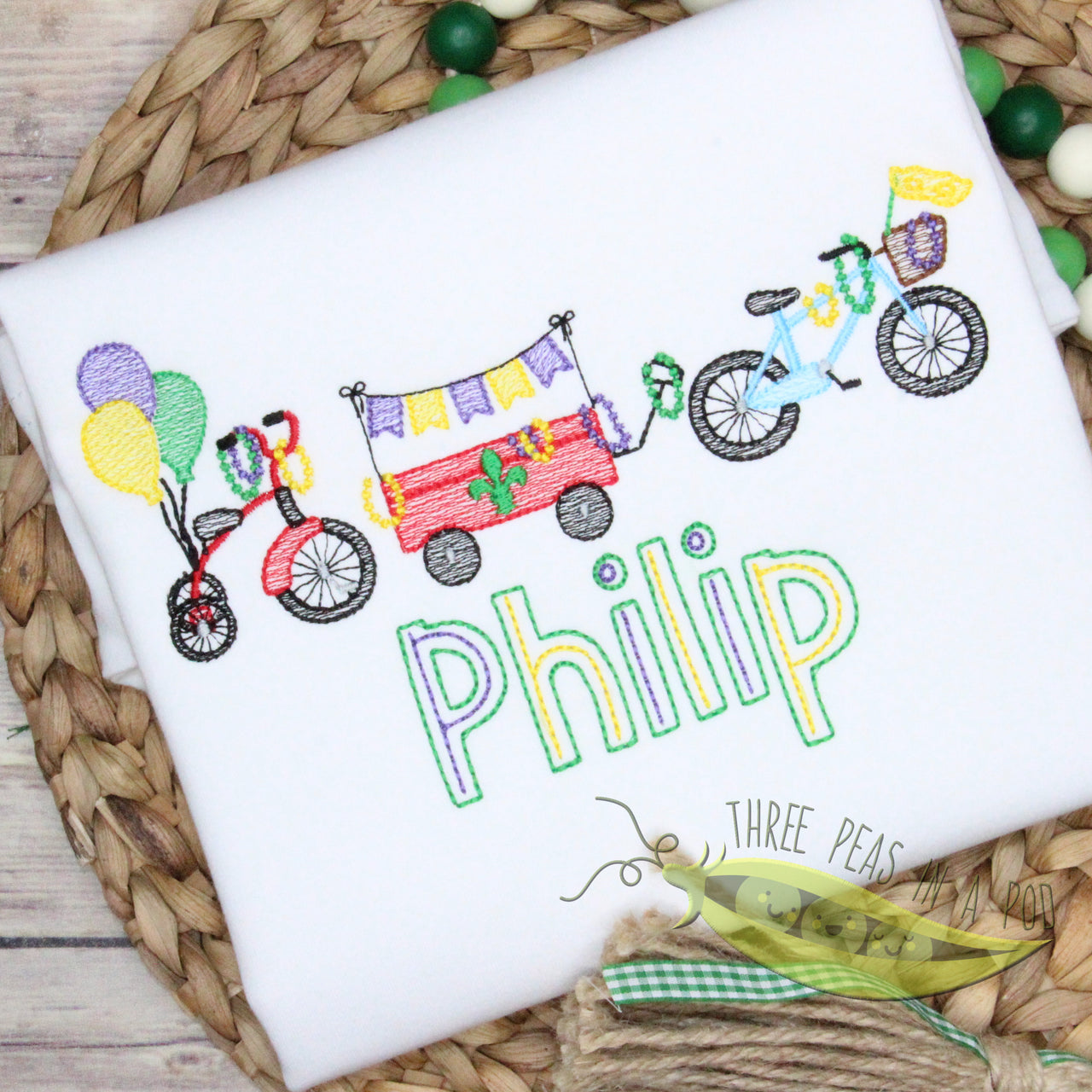 Mardi Gras Bike and Wagon Parade