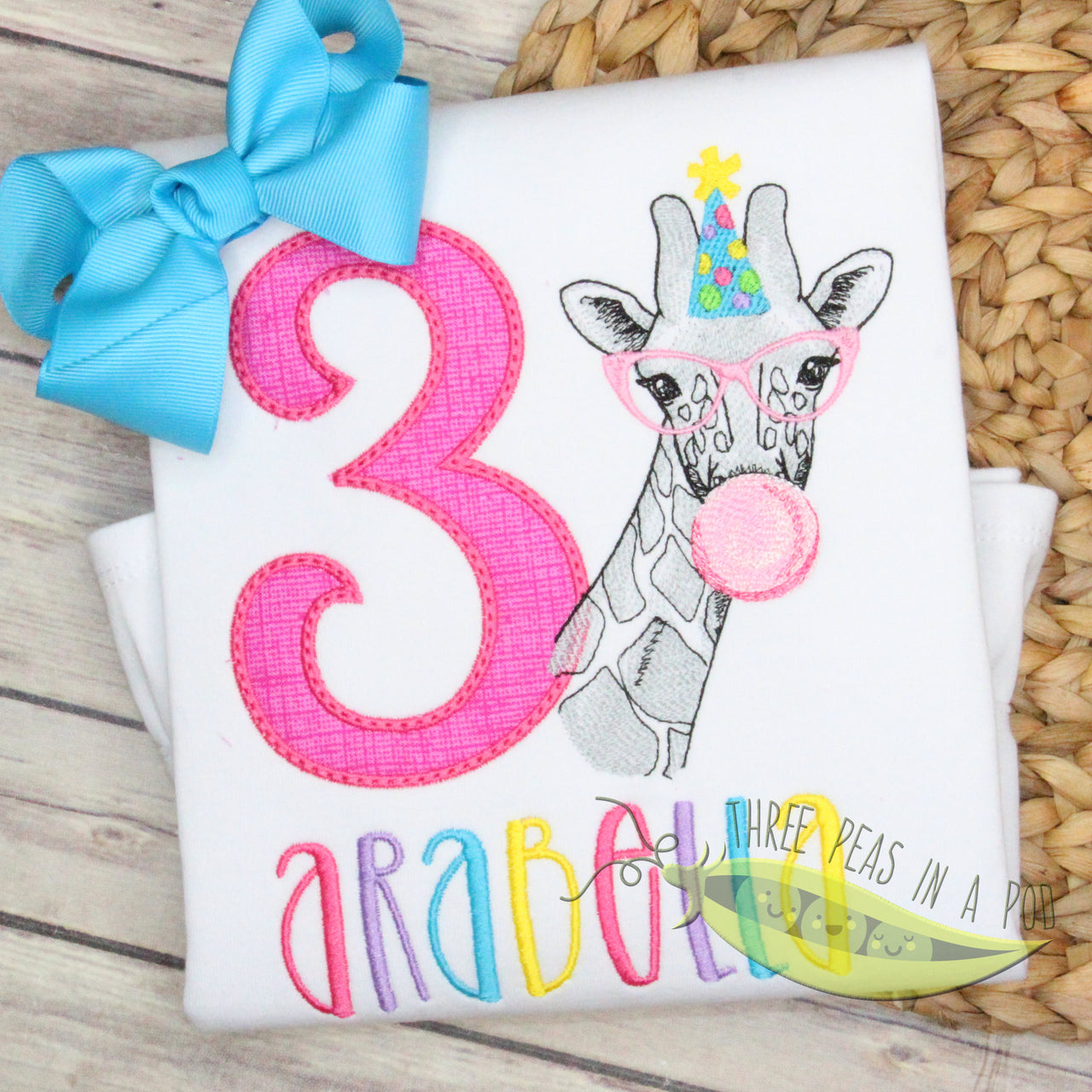 Party Animal Giraffe Birthday