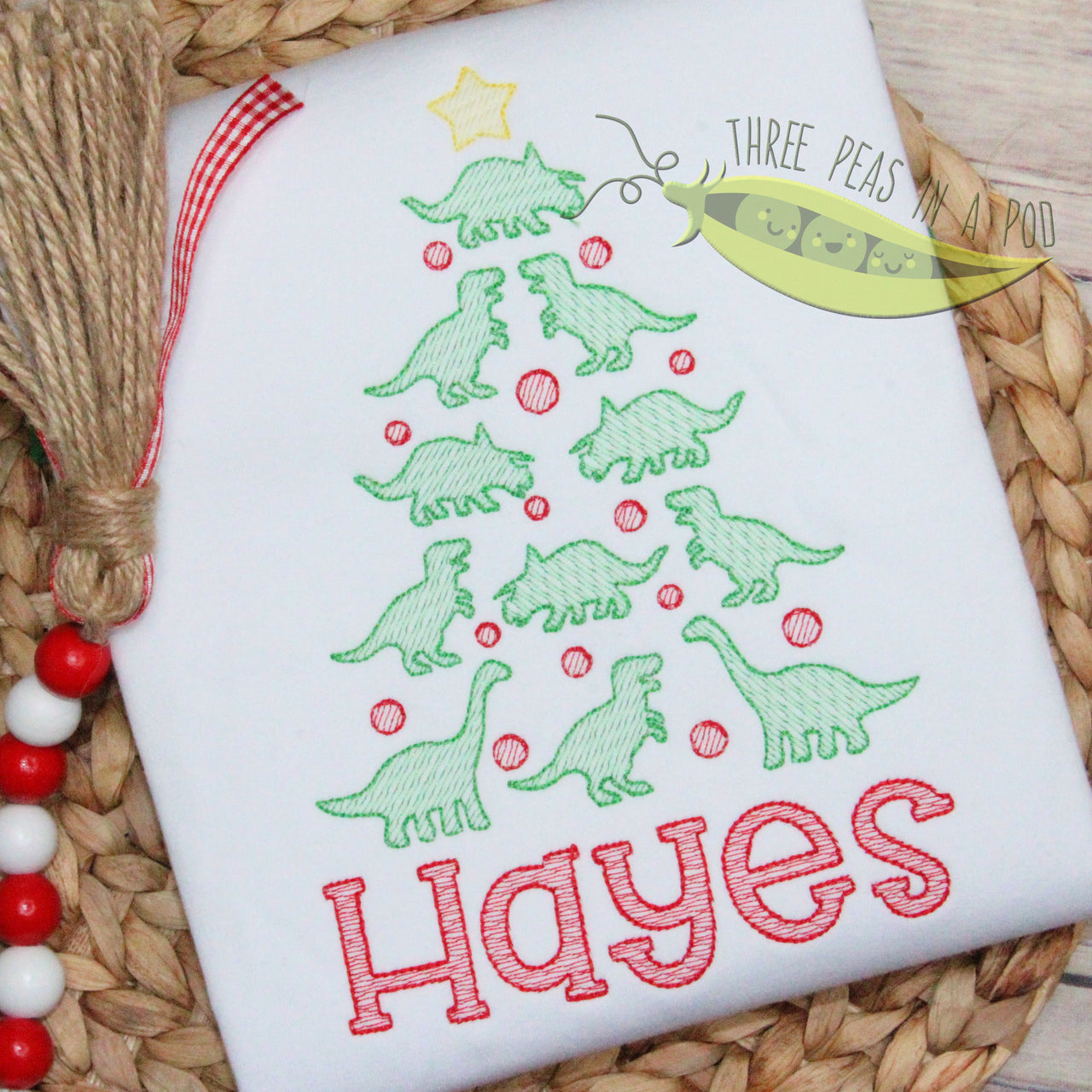 Dinosaur Christmas Tree