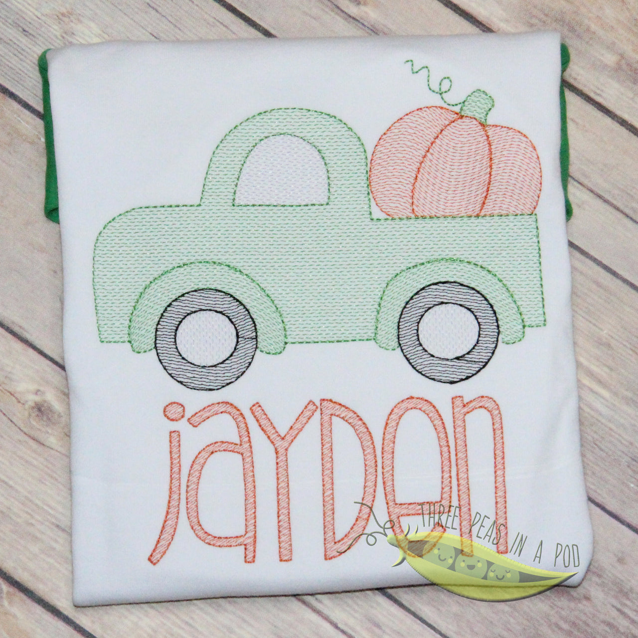 Pumpkin in Old Truck