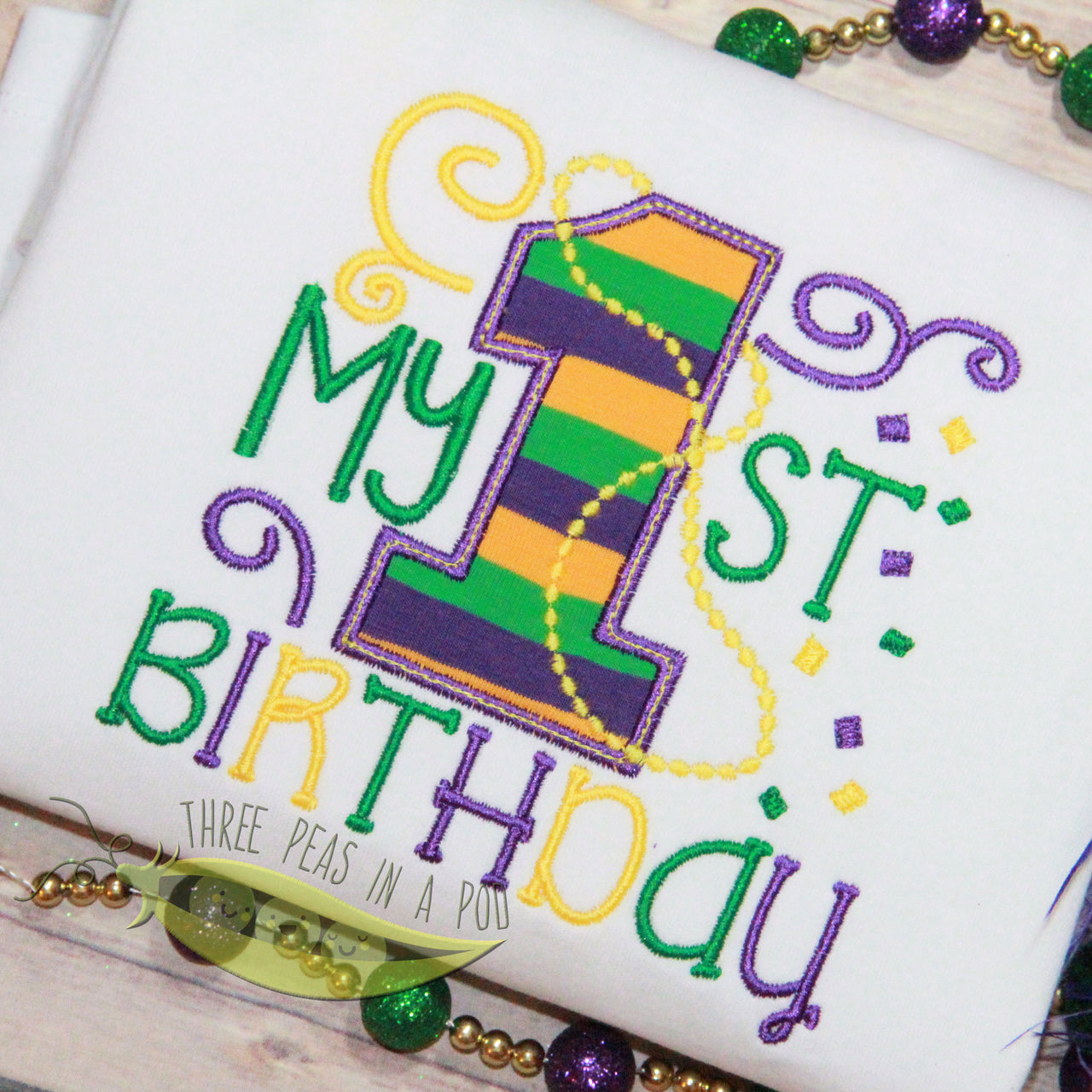 Mardi Gras First Birthday