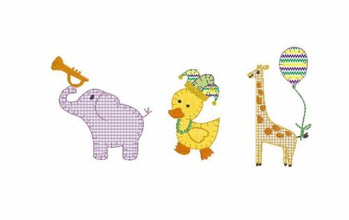 Baby Zoo Animal Mardi Gras Parade