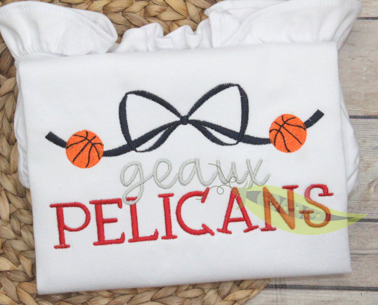 Basketball Ruffle Shirt