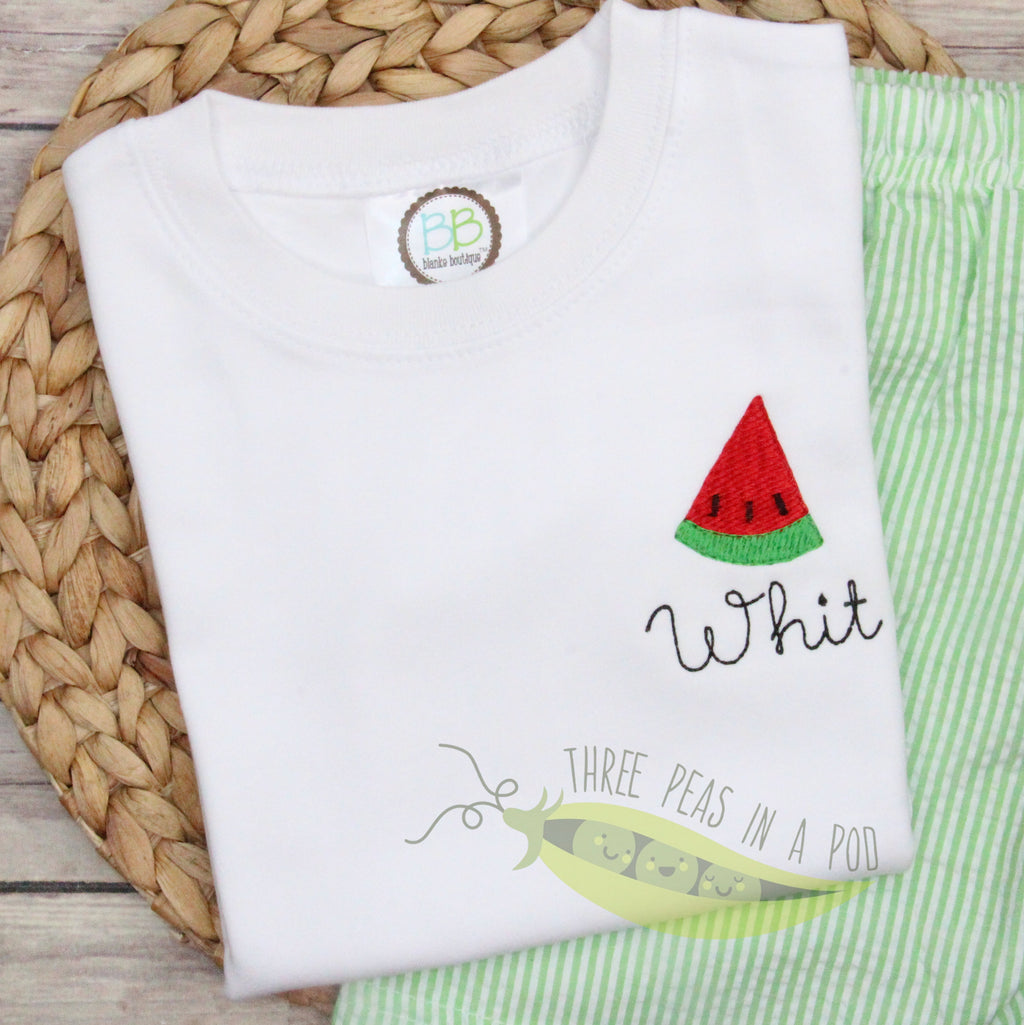 Boys Mini Pocket Embroidery