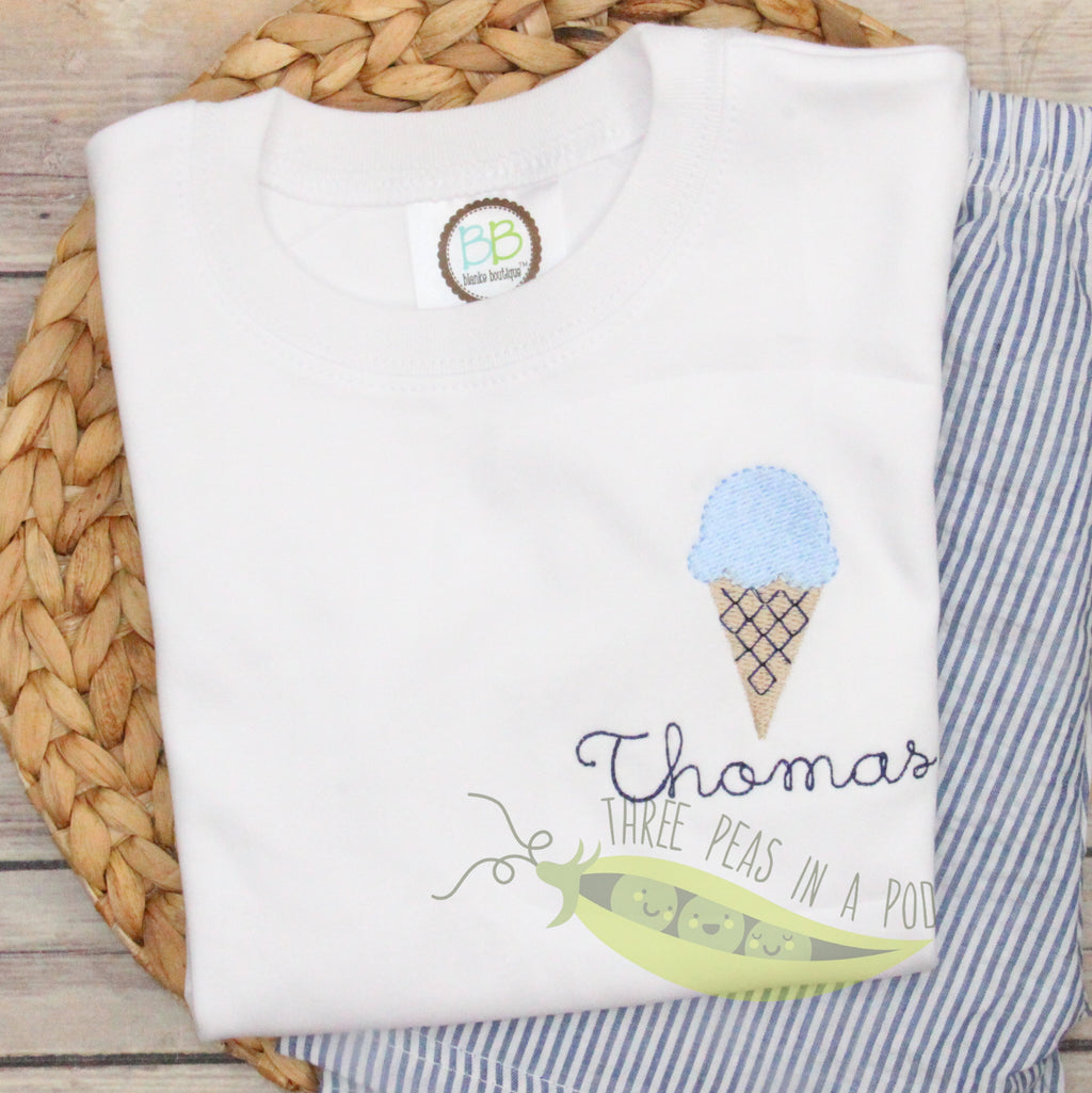 Boys Mini Pocket Embroidery