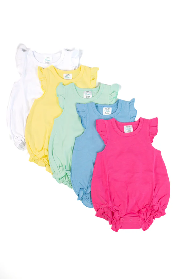 Monogrammed Floral Bubble