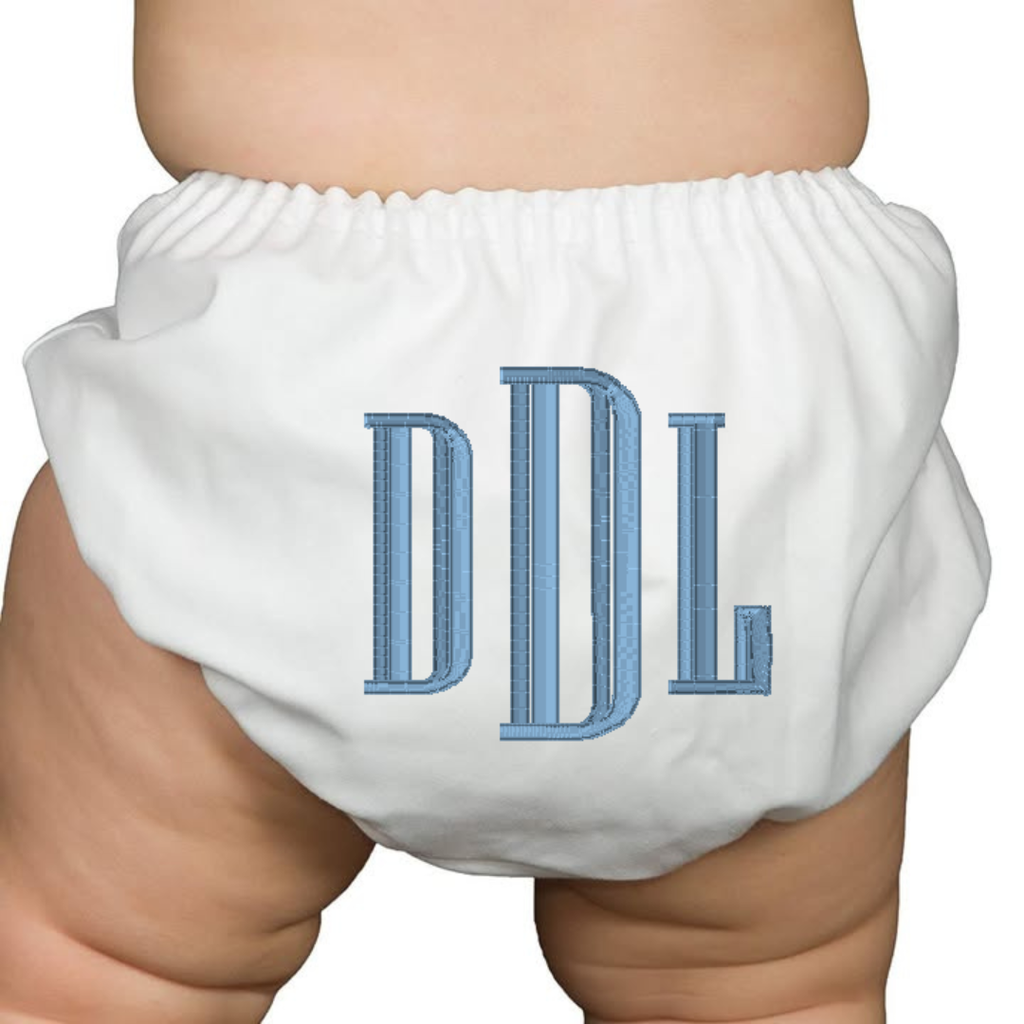 Baby Boy's Monogrammed Bloomers