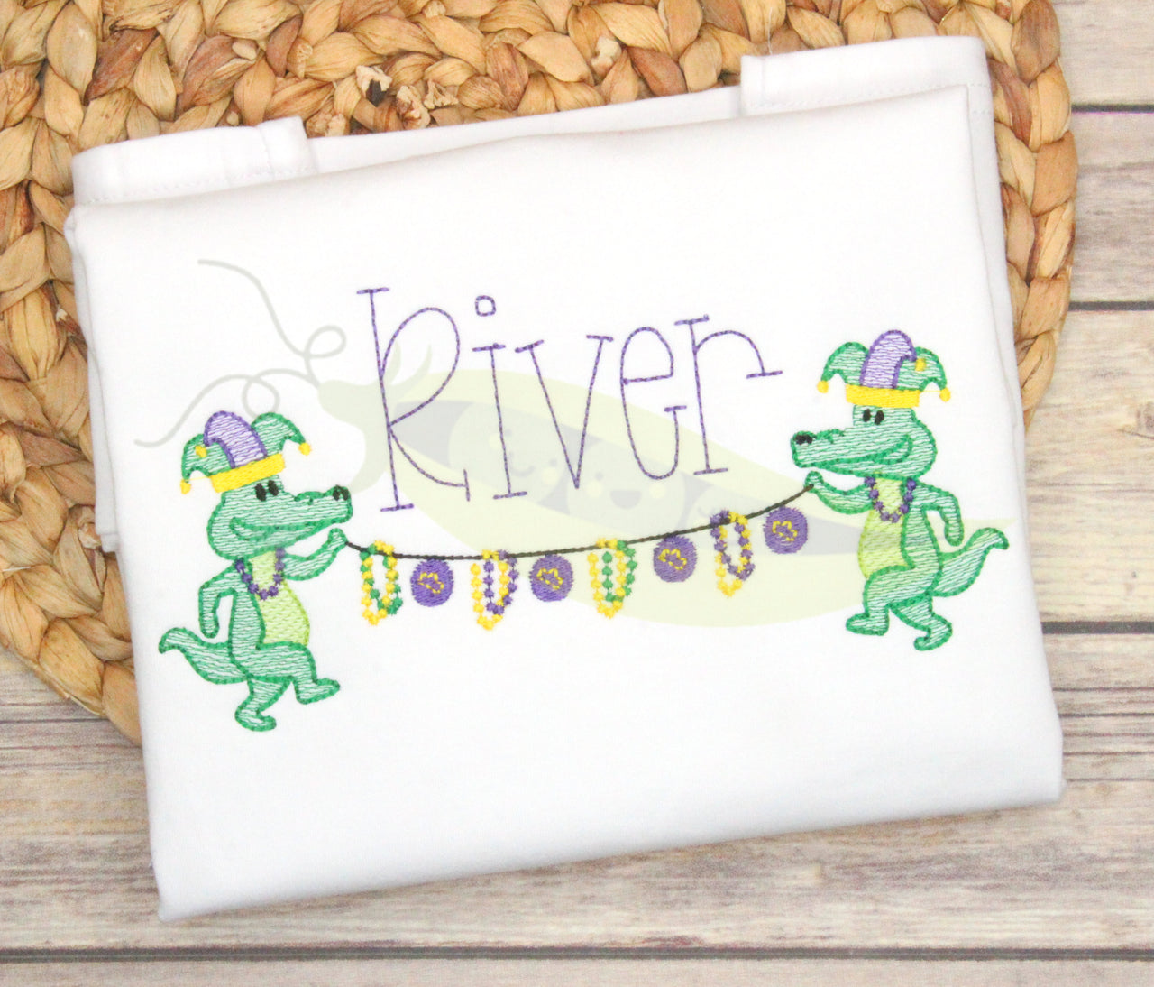 Mardi Gras Dancing Gators