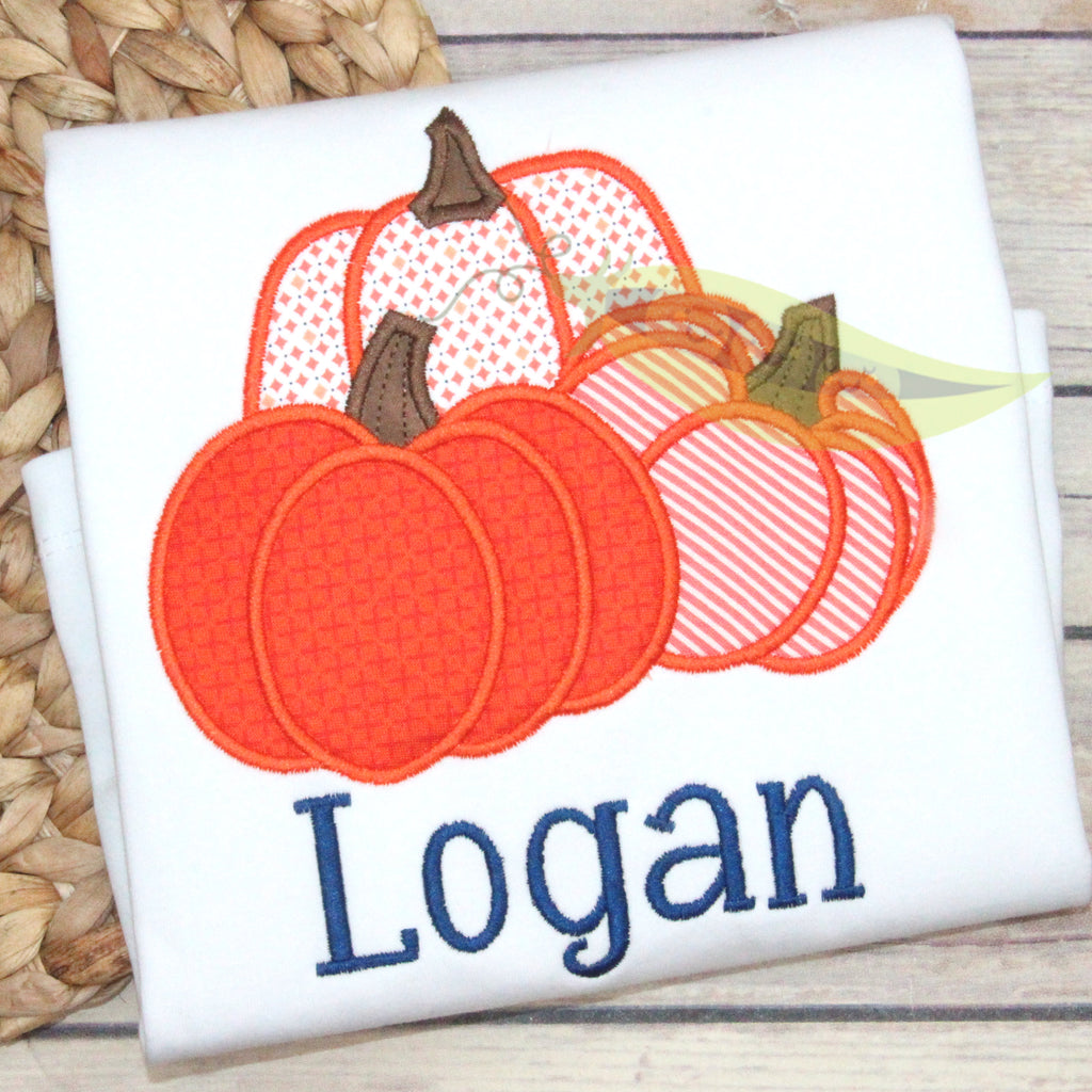 Fall Pumpkin Trio