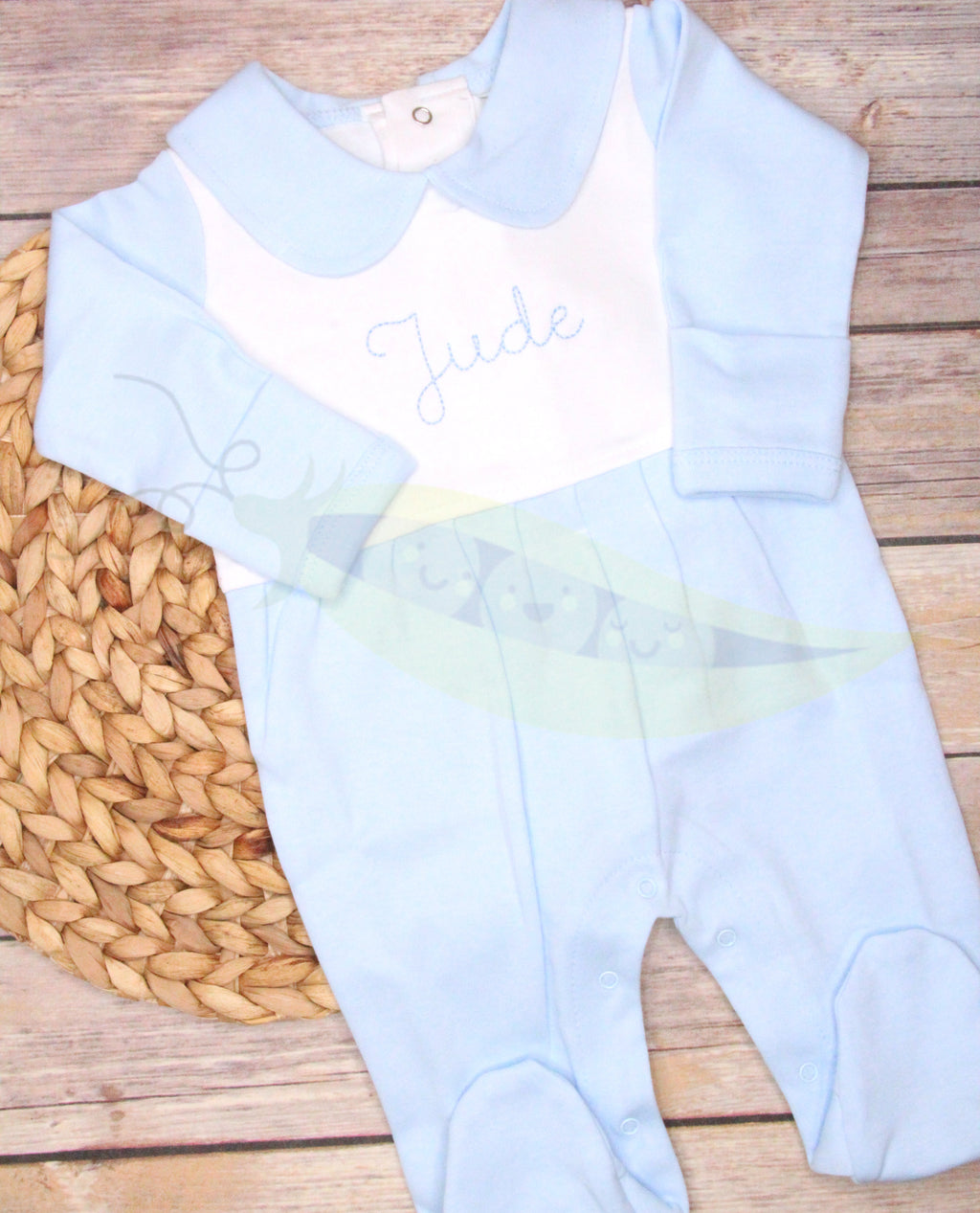 Baby Collared Footie