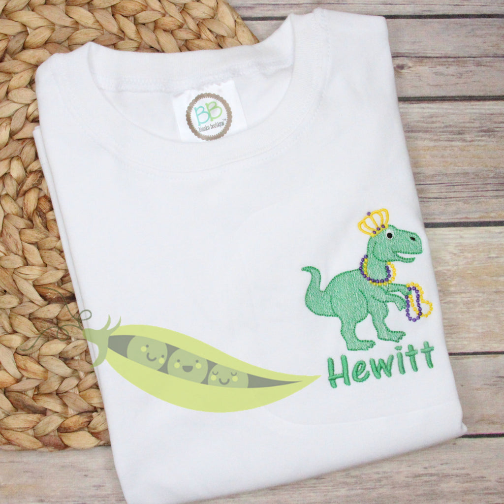 Mardi Gras Pocket Dinosaur