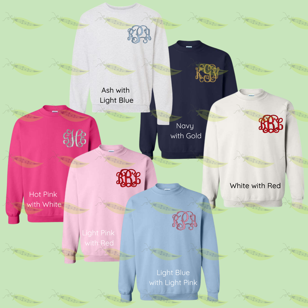Adult Monogrammed Sweatshirt