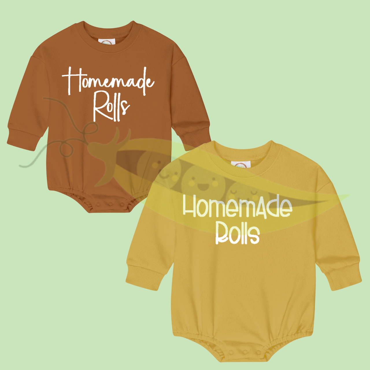 Homemade Rolls Sweatshirt Bubble