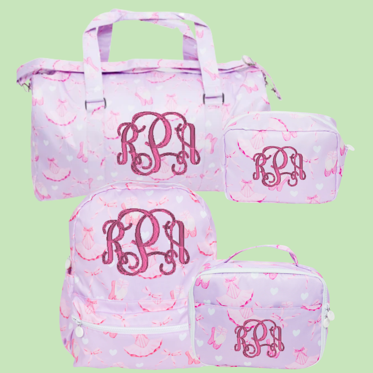 Bows & Ballet Backpack + Luggage
