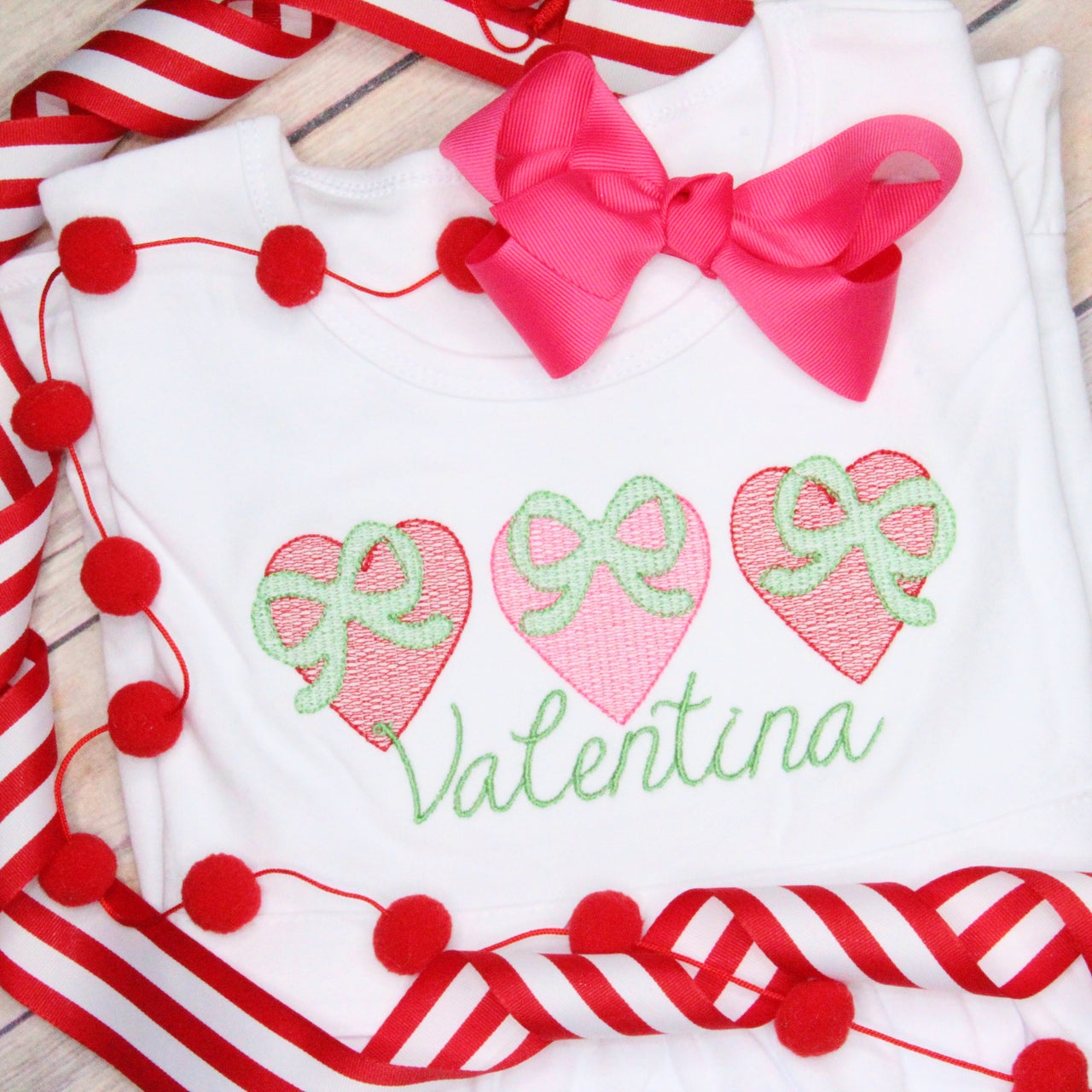 Valentine's Day Trio Hearts