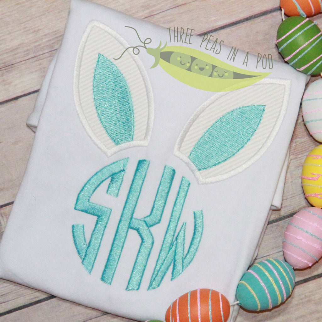 Bunny Ears Monogram