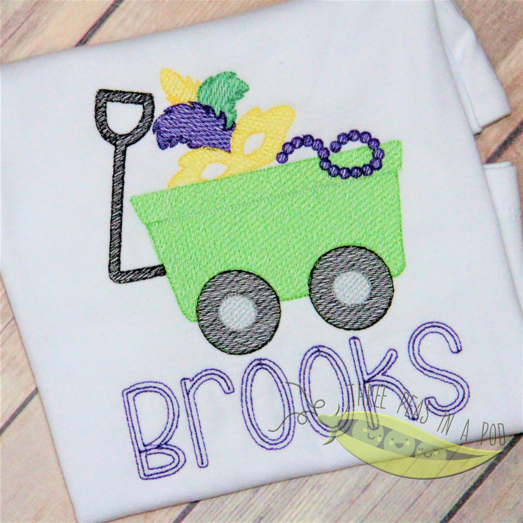 Mardi Gras Parade Wagon