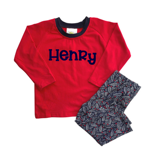 Winter Foliage Christmas Pajamas