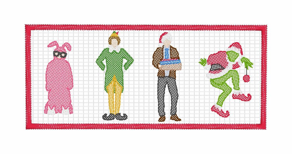 Faux Smock Four Favorite Christmas Movies