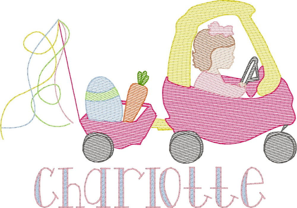 Easter Girl Coupe