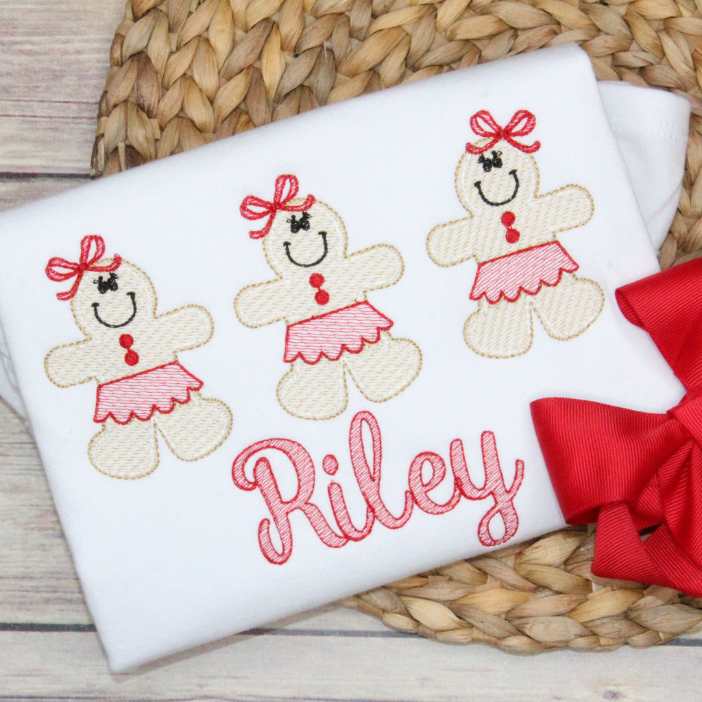 Gingerbread Ballerinas