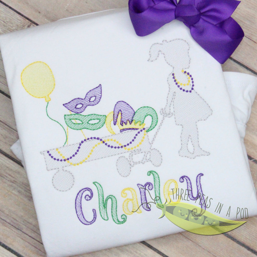 Mardi Gras Girl Parade