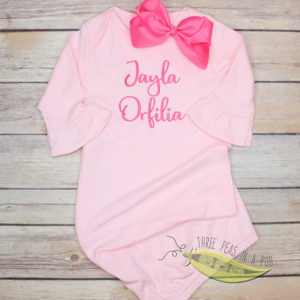 Light Pink Baby Gown