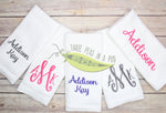 Load image into Gallery viewer, Monogrammed Burp Cloths
