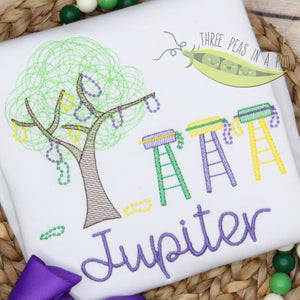 Mardi Gras Parade Ladders