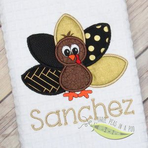 Black and Gold Turkey