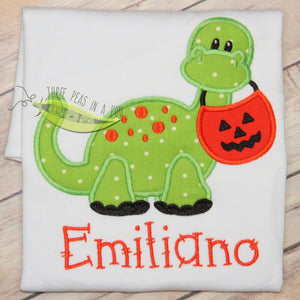 Trick or Treating Dinosaur