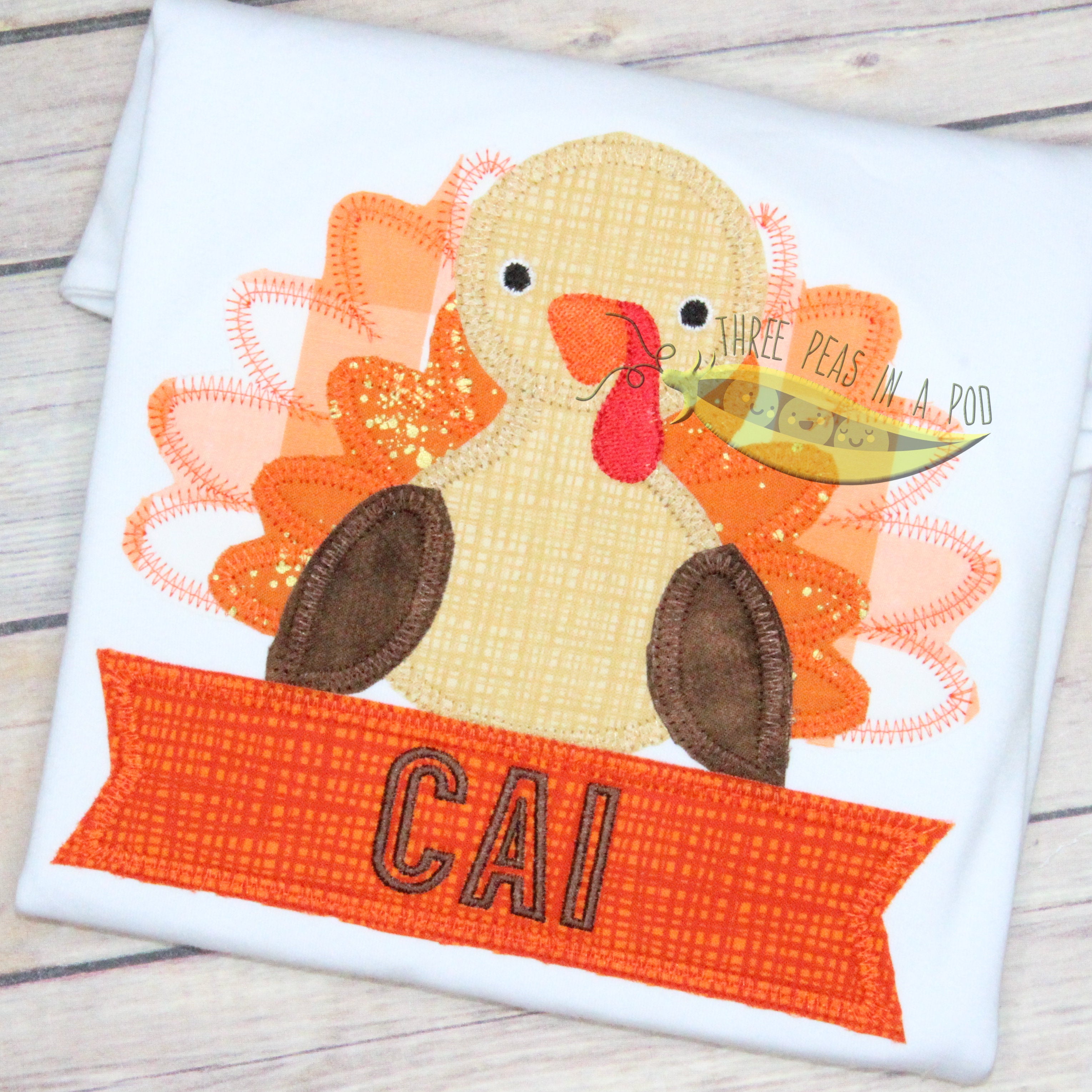 Turkey Applique Design