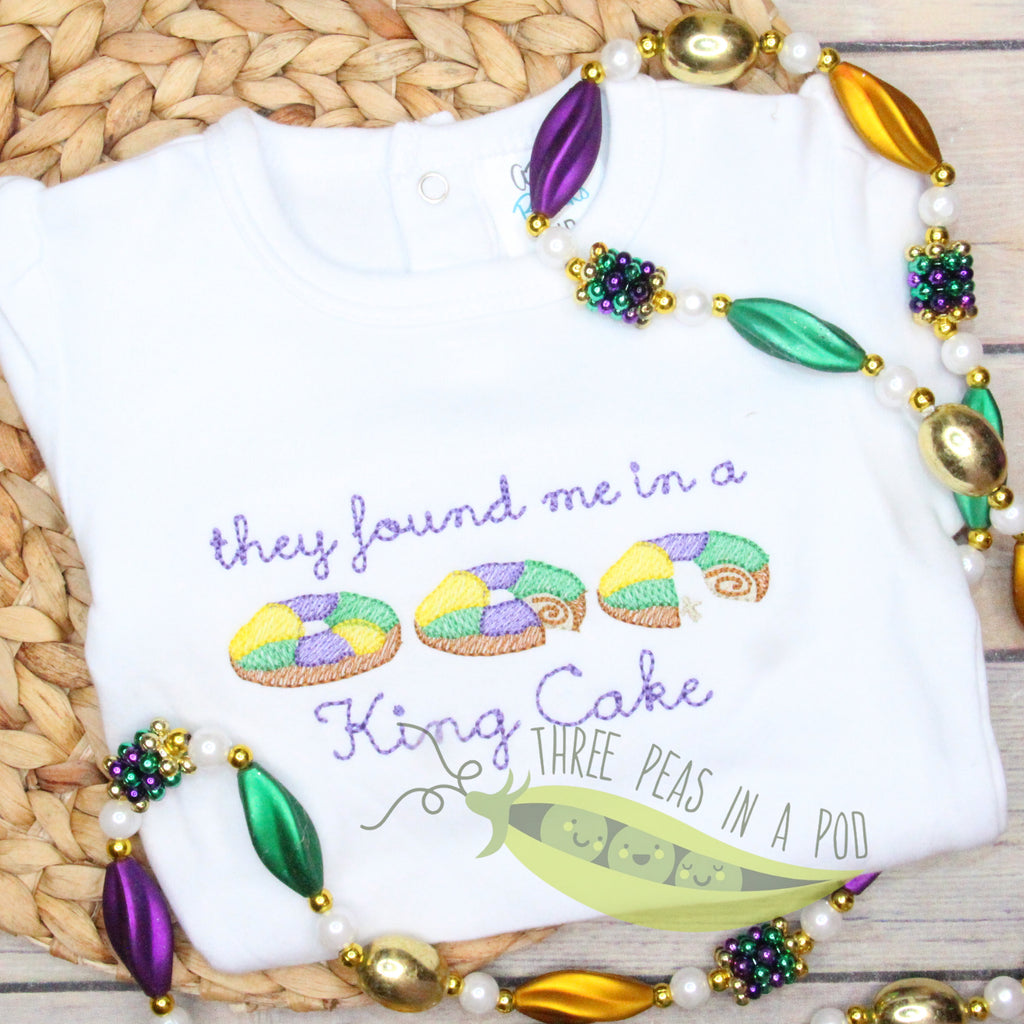 They found me in a King Cake Baby