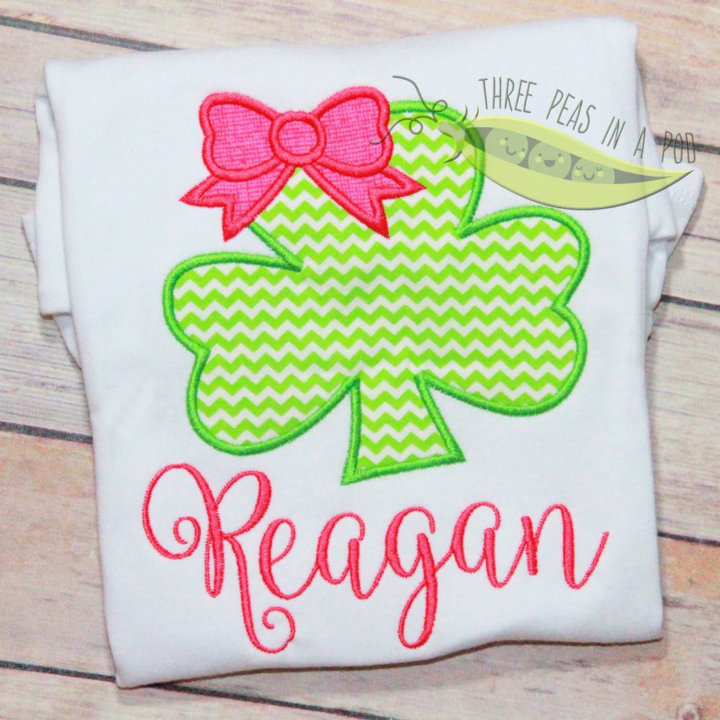 Clover with Bow