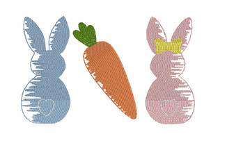 Bunny, Carrot, Bunny
