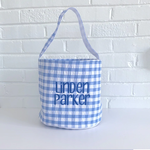 Load image into Gallery viewer, Personalized Gingham Easter Bucket
